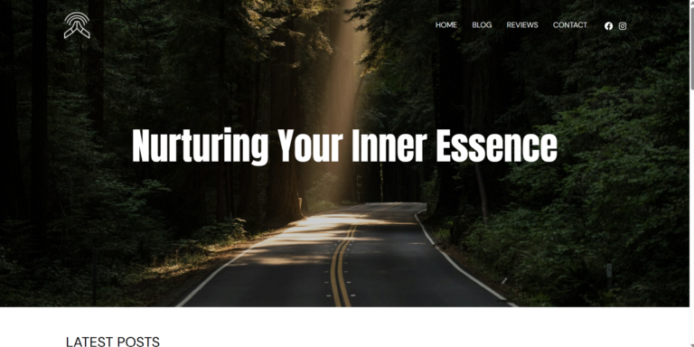 portfolio sklopka.com homepage hero section